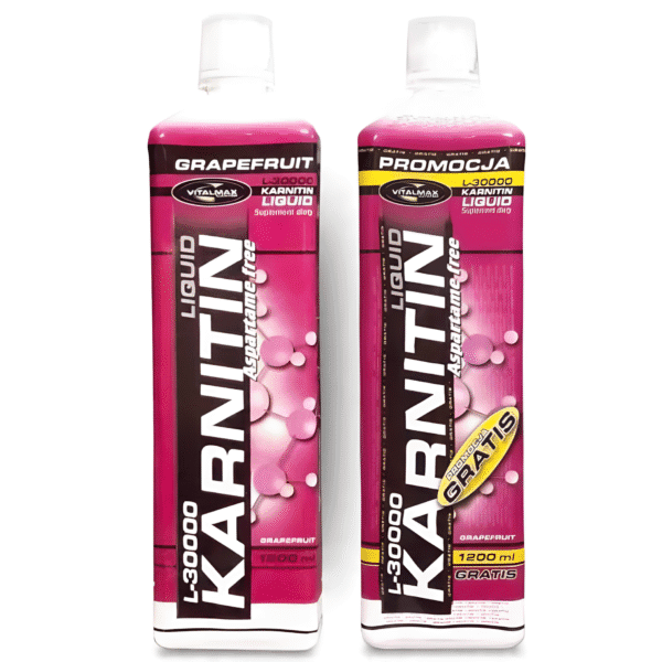 L-Karnityna w płynie 30.000 1200ml + 1200ml GRATIS