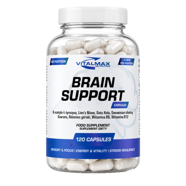 Brain Support Vitalmax Brain Support Wsparcie Umysłu | 120 kapsułek