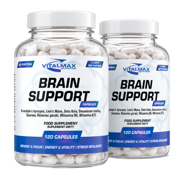 Brain Support zestaw Vitalmax Brain Support | 240 kapsułek