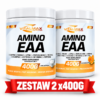 Zestaw Amino EAA – Dwa Smaki Amino EAA Aminokwasy Egzogenne | 800g Naturalne lub Smakowe